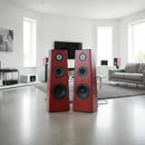 Cặp loa cây V360 - Vân gỗ đỏ