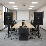 Dàn âm thanh sân khấu, hội trường, karaoke V358PU Goldsound (loa V358PU, cục đẩy A958PU-2K, Micro không dây, vang...)