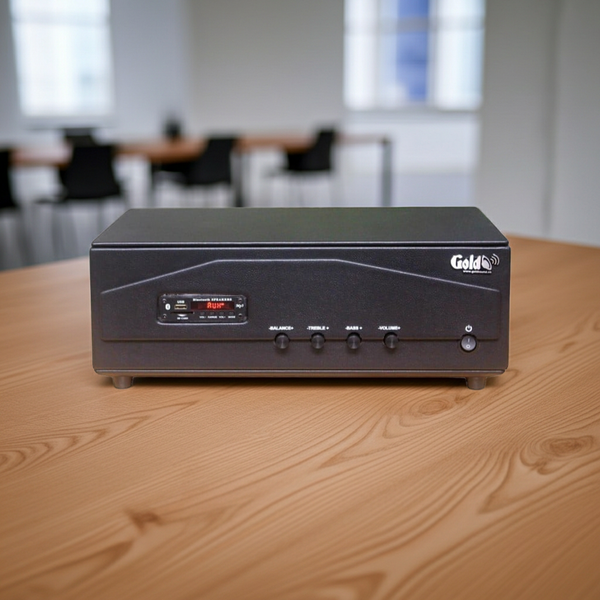 Amply A918PU-2K (2 phân vùng đầu ra, 1200w, đủ kết nối Bluetooth, RCA, AV, USB)