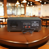 Amply A918PU-2K_DA Goldsound (2 phân vùng đầu ra, 1200w, đủ kết nối Bluetooth, RCA, AV, USB)