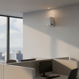 Dàn loa không dây treo tường, Loa thông báo, loa phát nhạc tự động: 01 amply A57 Goldsound + 2 loa không dây Goldsound V27 - 27w