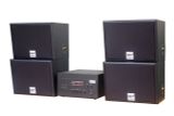 Dàn loa treo tường: Amply A907 + 4 loa V130, Amply hai vùng âm lượng, loa được thiết kế riêng, bật lớn không tạp âm, miễn phí công lắp đặt, bảo hành dài hạn 5 năm.
