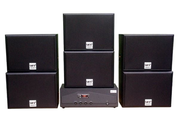 [Diện tích 180m2 + 02 Kênh] A918_TH Goldsound 2 vùng âm lượng 1200w + 6 loa Goldsound chống nước ngoài trời V130NT_TH 130w, loa được thiết kế riêng cho quán, bật lớn không tạp âm, miễn phí công lắp đặt, bảo hành 12 tháng.