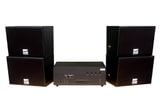 [Diện tích 120m2 + 04 Kênh] A384-4K_DA Goldsound 4 vùng âm lượng 800w + 4 loa Goldsound V130_DA 130w, Amply 4 - 6 vùng âm lượng, loa được thiết kế riêng cho quán, bật lớn không tạp âm, miễn phí công lắp đặt, bảo hành dài hạn 5 năm