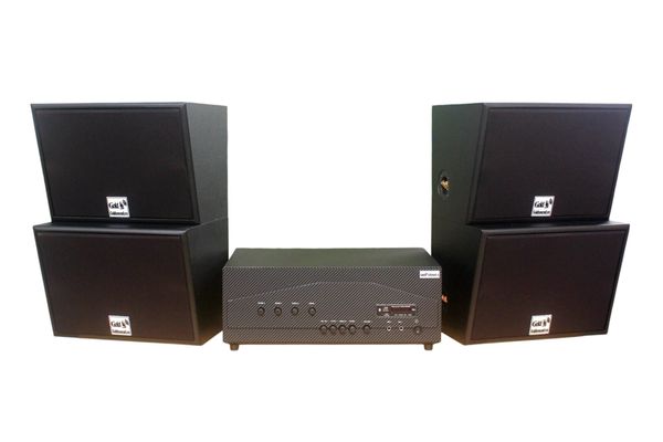 [Diện tích 120m2 + 04 Kênh] A917_SG-4K Goldsound 4 vùng âm lượng 1500w + 4 loa Goldsound ngoài trời V130NT_SG 130w, Amply 4 - 6 vùng âm lượng, loa được thiết kế riêng cho quán, bật lớn không tạp âm, miễn phí công lắp đặt, bảo hành 12 tháng