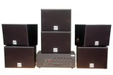 [Diện tích 180m2 + 06 Kênh] A384_SG-6K Goldsound 6 vùng âm lượng 1200w + 6 loa Goldsound ngoài trời V130NT_SG 130w, Amply 4 - 6 vùng âm lượng, loa được thiết kế riêng cho quán, bật lớn không tạp âm, miễn phí công lắp đặt, bảo hành 12 tháng