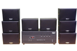 [Diện tích 160m2 + 4 Kênh] Amply Goldsound A384PU-4K, 4 vùng âm lượng 800w + 8 loa ngoài trời V40NT-PU 40w, loa được thiết kế riêng cho quán, bật lớn không tạp âm, miễn phí công lắp đặt, bảo hành dài 12 tháng
