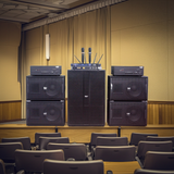 Dàn loa sân khấu, hội trường, kinh doanh karaoke K110 Goldsound (Loa V258PU-KA, Cục đẩy A958PU-2K, A957PU-1K, JBL KX180, Micro SLS S800,...)