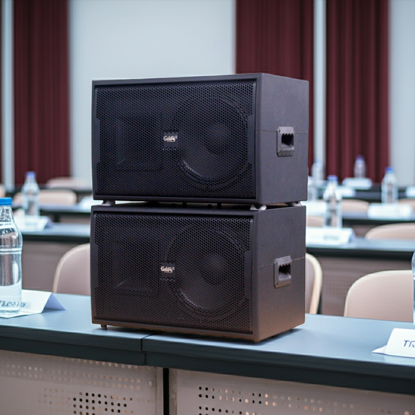 Loa Karaoke V258PU_SG - KA Goldsound (số lượng 1 loa), công suất 400w, loa bass 30 cm, treble kèn, kích thước rộng 60 cm, cao 40 cm, sâu 36 cm, phủ da cao cấp, bảo hành dài hạn 5 năm.