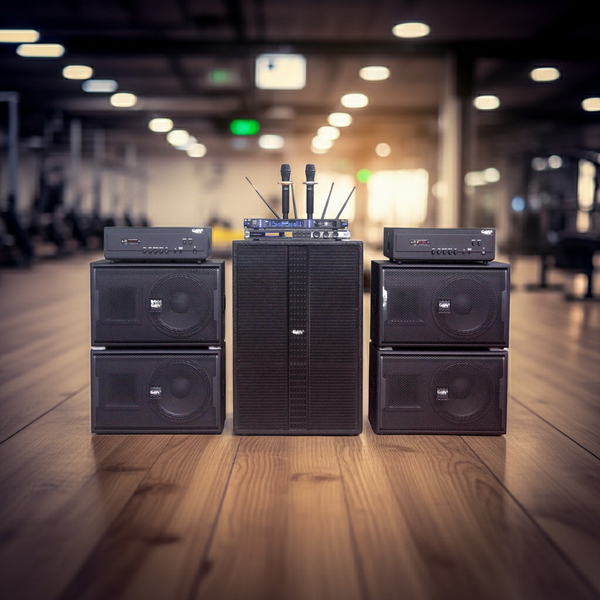 Dàn Karaoke kinh doanh K90 Goldsound (Loa V258PU-KA, Cục đẩy A958PU-2K, Cục đẩy 1200w, JBL KX180, Micro SLS S800,...)