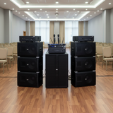 Loa Karaoke V258PU_SG - KA Goldsound (số lượng 1 loa), công suất 400w, loa bass 30 cm, treble kèn, kích thước rộng 60 cm, cao 40 cm, sâu 36 cm, phủ da cao cấp, bảo hành dài hạn 5 năm.