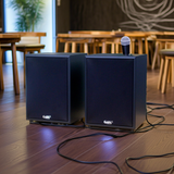 Loa vệ tinh treo tường V120 120w Goldsound (Số lượng 1 loa), công suất 120w, loa bass 20 cm, treble 10 cm, kích thước rộng 28 cm, cao 39.5 cm, sâu 27 cm, bảo hành dài hạn 5 năm.