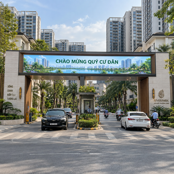 Màn hình LED Toà nhà, Khu đô thị, Khách sạn, Building - BH 5 năm