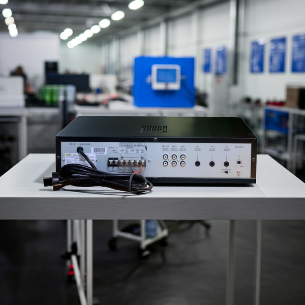 Amply phóng thanh A917PU-100V-4K Goldsound, được thiết kế riêng cho từng không gian, bật lớn không tạp âm, miễn phí công lắp đặt, bảo hành dài hạn 12 tháng