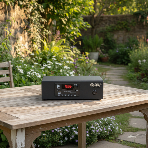 Amply 50w, Amply được thiết kế riêng cho quán, bật lớn không tạp âm, bảo hành dài hạn 5 năm.