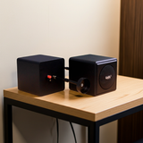 Loa thả trần V55TR-PU_SG phủ da PU màu đen (số lượng 1 loa), công suất 55w, loa bass 4 inch, kích thước rộng 19 cm, cao 19 cm, sâu 21 cm, bảo hành dài hạn 5 năm.