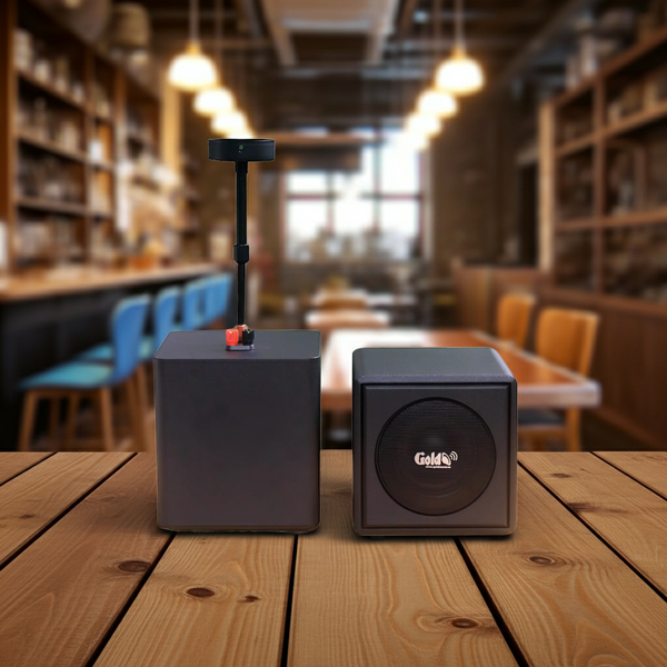 Loa thả trần V55TR-PU_TH phủ da PU màu đen (số lượng 1 loa), công suất 55w, loa bass 4 inch, kích thước rộng 19 cm, cao 19 cm, sâu 21 cm, bảo hành dài hạn 5 năm.