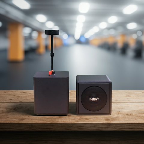 Loa thả trần V55TR-PU_DA phủ da PU màu đen (số lượng 1 loa), công suất 55w, loa bass 4 inch, kích thước rộng 19 cm, cao 19 cm, sâu 21 cm, bảo hành dài hạn 5 năm.