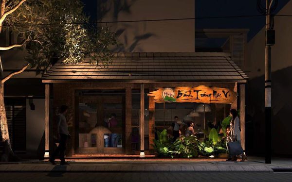 Loa cho quán Bánh Tráng Mộc Vị, Hà Nội, loa được thiết kế riêng cho quán, bật lớn không tạp âm, miễn phí công lắp đặt, bảo hành dài hạn 5 năm