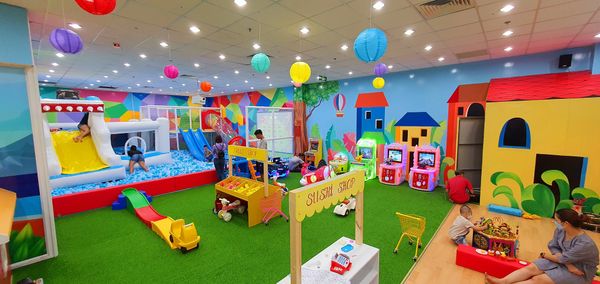 Loa cho khu vui chơi BABAMAMA, Tây Ninh, loa được thiết kế riêng cho quán, bật lớn không tạp âm, miễn phí công lắp đặt, bảo hành dài hạn 5 năm