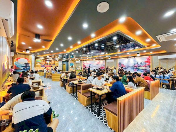 Loa treo tường phát nhạc nền cho Mì Cay SEOUL Hải Phòng-Cn3, loa được thiết kế riêng cho quán, bật lớn không tạp âm, miễn phí công lắp đặt, bảo hành dài hạn 5 năm