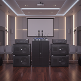 Loa V258PU_TH - KA Goldsound (số lượng 1 loa), công suất 400w, loa bass 30 cm, treble kèn, kích thước rộng 60 cm, cao 40 cm, sâu 36 cm, phủ da cao cấp, bảo hành dài hạn 5 năm.