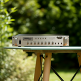 Amply A480E: âm ly phóng thanh (công suất 480w, 5 vùng bật/tắt, bluetooth, USB, SD Card, AUX)