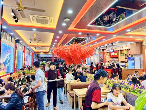 Loa nhà hàng, phát nhạc nền tự động cho Mì Cay SEOUL Krông Pắk, loa được thiết kế riêng cho quán, bật lớn không tạp âm, miễn phí công lắp đặt, bảo hành dài hạn 5 năm