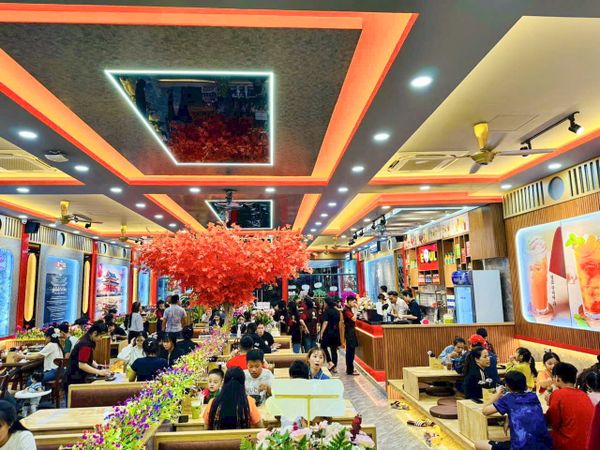 Loa phát nhạc nền tự động cho Mì Cay SEOUL Krông Pắk, loa được thiết kế riêng cho quán, bật lớn không tạp âm, miễn phí công lắp đặt, bảo hành dài hạn 5 năm