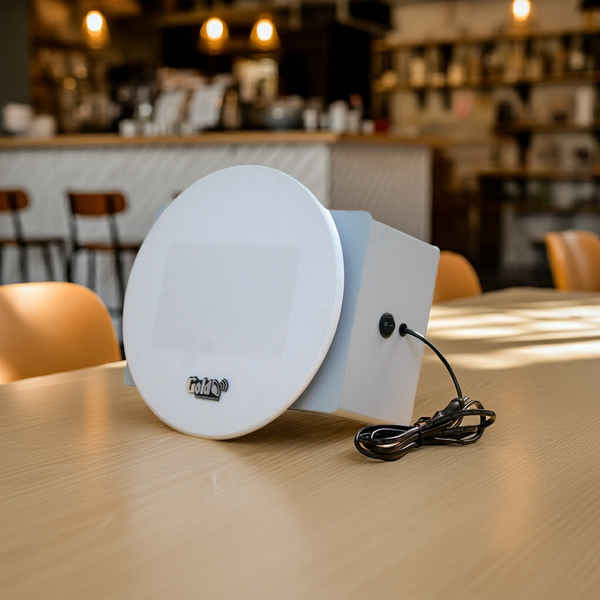 Loa âm trần không dây Bluetooth ATR88 không cần âm ly, thông báo phát nhạc nền tự động, công suất 50w, bass 4 inch, bluetooth 5.0, cổng rca, khe usb, thiết kế loa thùng gỗ cao 26.5 cm, rộng 18.25 cm, sâu 11.5 cm. Bảo hành 12 tháng