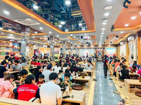 Loa âm trần cho Mì Cay SEOUL Tân Kiên, loa được thiết kế riêng cho quán, bật lớn không tạp âm, miễn phí công lắp đặt, bảo hành dài hạn 5 năm