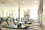 Loa treo tường phát nhạc nền cho FourT Pilates Academy - Phú Mỹ Hưng, TP. HCM, loa được thiết kế riêng cho quán, bật lớn không tạp âm, miễn phí công lắp đặt, bảo hành dài hạn 5 năm