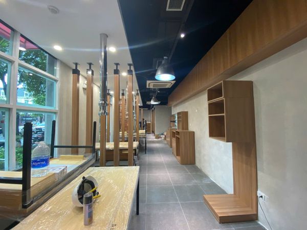 Loa thông báo, phát nhạc nền tự động Goldsound cho HANAM BBQ, Mễ Trì, loa được thiết kế riêng cho quán, bật lớn không tạp âm, miễn phí công lắp đặt, bảo hành dài hạn 5 năm