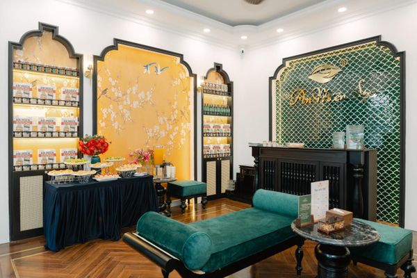 Loa thông báo, phát nhạc nền tự động Goldsound cho An Miên - Cityland Gò Vấp, loa được thiết kế riêng cho quán, bật lớn không tạp âm, miễn phí công lắp đặt, bảo hành dài hạn 5 năm