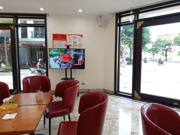 Loa cho TRỤ SỞ THIÊN KHÔI GIA LÂM, loa được thiết kế riêng cho quán, bật lớn không tạp âm, miễn phí công lắp đặt, bảo hành dài hạn 5 năm