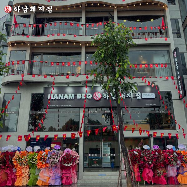 Loa cho nhà hàng Hanam BBQ Tây Hồ, loa được thiết kế riêng cho quán, bật lớn không tạp âm, miễn phí công lắp đặt, bảo hành dài hạn 5 năm