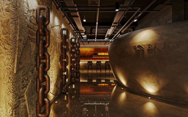 Loa cho BABA Lounge, loa được thiết kế riêng cho quán, bật lớn không tạp âm, miễn phí công lắp đặt, bảo hành dài hạn 5 năm