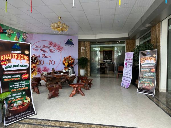 Loa cho Nhà Hàng Xanh, Hải Phòng, loa được thiết kế riêng cho quán, bật lớn không tạp âm, miễn phí công lắp đặt, bảo hành dài hạn 5 năm