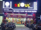 Loa cho nhà hàng Mì Cay SEOUL Tân Hiệp, Tiền Giang, loa được thiết kế riêng cho quán, bật lớn không tạp âm, miễn phí công lắp đặt, bảo hành dài hạn 5 năm