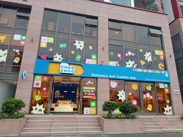 Loa nhạc nền cho cửa hàng ChooChoo Stationery & Creative Hub, loa được thiết kế riêng cho quán, bật lớn không tạp âm, miễn phí công lắp đặt, bảo hành dài hạn 5 năm