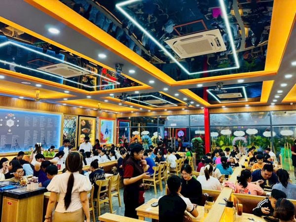 Loa nhà hàng phát nhạc nền tự động cho Mì Cay SEOUL Hồ Tràm, Bà Rịa - Vũng Tàu, loa được thiết kế riêng cho quán, bật lớn không tạp âm, miễn phí công lắp đặt, bảo hành dài hạn 5 năm