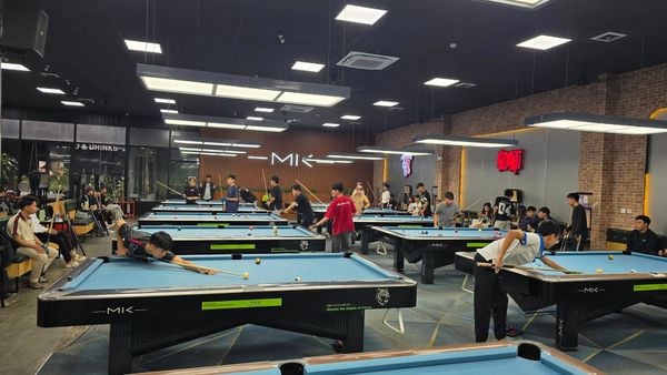 Loa billiard phát nhạc nền tự động Goldsound cho NIZ Billiards Club BKPRO, Đà Nẵng, loa được thiết kế riêng cho quán, bật lớn không tạp âm, miễn phí công lắp đặt, bảo hành dài hạn 5 năm