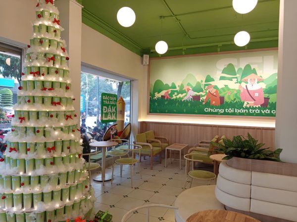 Loa treo tường phát nhạc nền cho SELY, loa được thiết kế riêng cho quán, bật lớn không tạp âm, miễn phí công lắp đặt, bảo hành dài hạn 5 năm