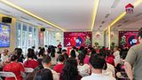 Loa hội trường sân khấu Gold4Acoustic, loa hội thảo, hội họp cho ERA Vietnam Network, TP.HCM, loa được thiết kế riêng cho quán, bật lớn không tạp âm, miễn phí công lắp đặt, bảo hành dài hạn 5 năm