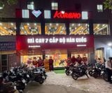 Loa treo tường phát nhạc nền cho Mì Cay Koreno Vinh Cn2, TP. Vinh, loa được thiết kế riêng cho quán, bật lớn không tạp âm, miễn phí công lắp đặt, bảo hành dài hạn 5 năm