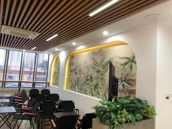 Loa hội trường sân khấu, loa âm trần cho Thiên Khôi Group Giải Phóng, TP Hà Nội, loa được thiết kế riêng cho quán, bật lớn không tạp âm, miễn phí công lắp đặt, bảo hành dài hạn 5 năm