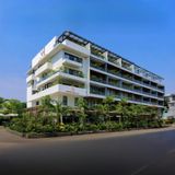 Loa treo tường chống nước, loa cột ngoài trời, phát nhạc nền cho nhà hàng Wind Garden Lounge, TP.HCM, loa được thiết kế riêng cho quán, bật lớn không tạp âm, miễn phí công lắp đặt