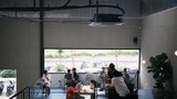 Loa treo tường phát nhạc nền cho quán GIA LAM Coffee Roaster, Hà Nội, loa được thiết kế riêng cho quán, bật lớn không tạp âm, miễn phí công lắp đặt, bảo hành dài hạn 5 năm