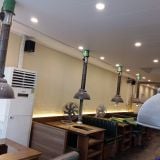 Loa treo tường không dây cho nhà hàng Wangdaeji, Hà Nội, loa được thiết kế riêng cho quán, bật lớn không tạp âm, miễn phí công lắp đặt, bảo hành dài hạn 5 năm