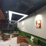 Loa treo tường phát nhạc nền cho quán LA’ COFFEE, Hà Nội, loa được thiết kế riêng cho quán, bật lớn không tạp âm, miễn phí công lắp đặt, bảo hành dài hạn 5 năm